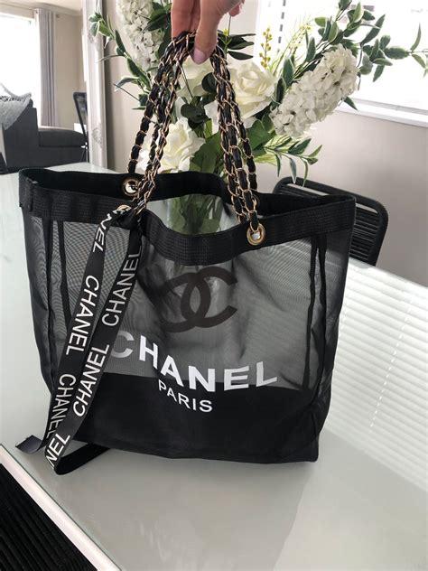 chanel mesh vip tote|chanel 31 mini shopping bag.